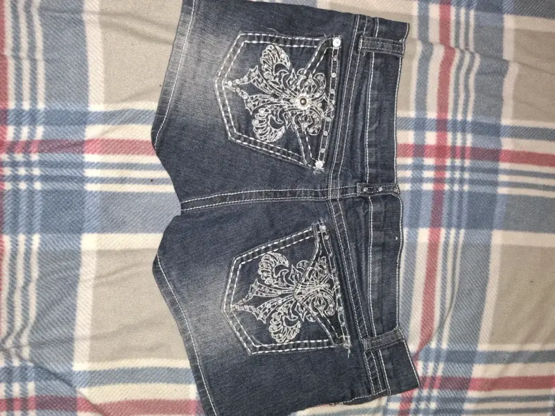 Shorts de mezclilla marca true rock - 2
