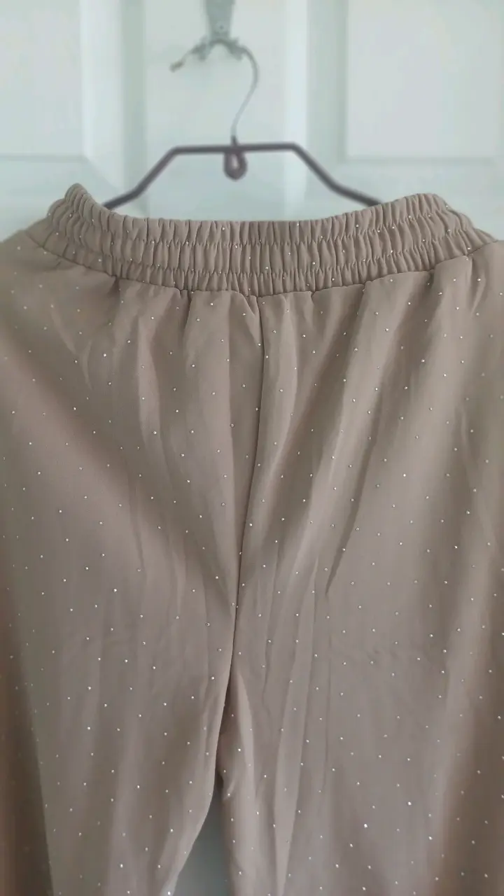 Pantalones beige con puntos RoseOnly - 3