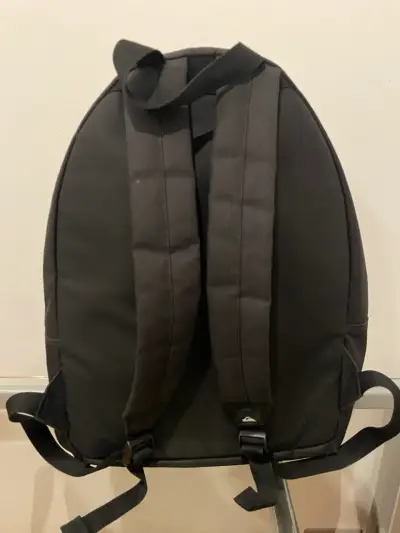 Mochila Quiksilver negra de lona - miniatura 3