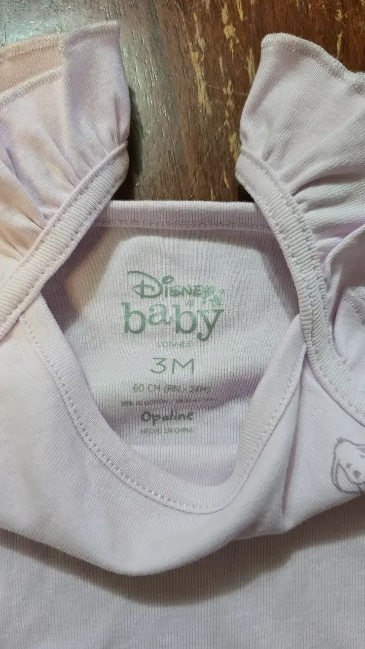 Body de bebé lila con volantes - 4