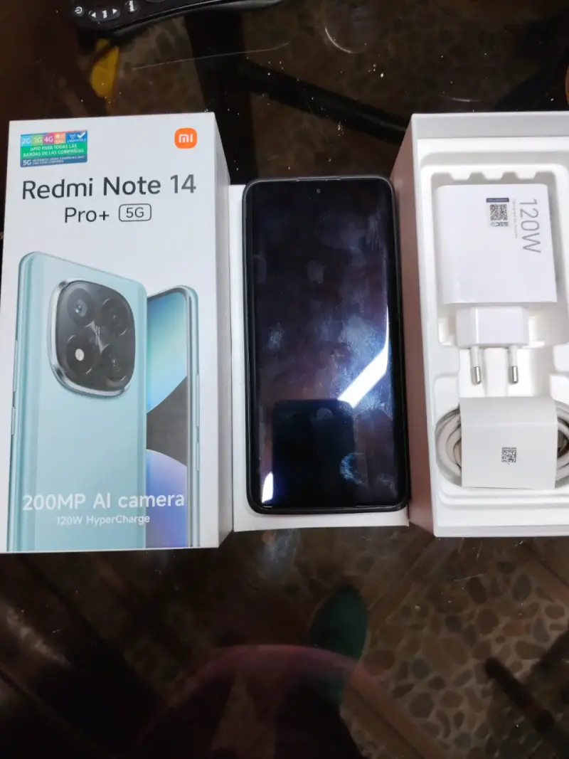 Xiaomi Redmi Note 14 Pro+ 5G con cargador - 1