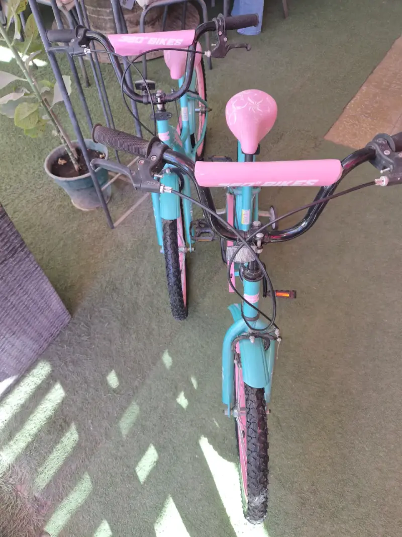 2 Bicicletas infantiles turquesa - 2