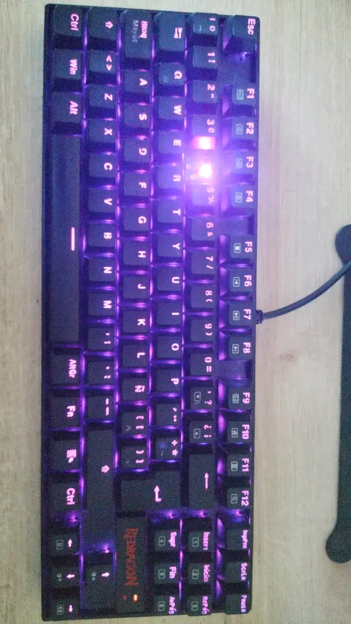 Teclado mecánico redragon Kumara - 2