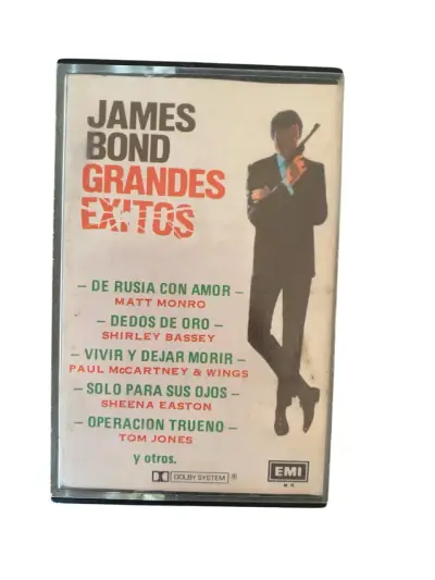 Cassette James Bond Grandes Éxitos - miniatura 1