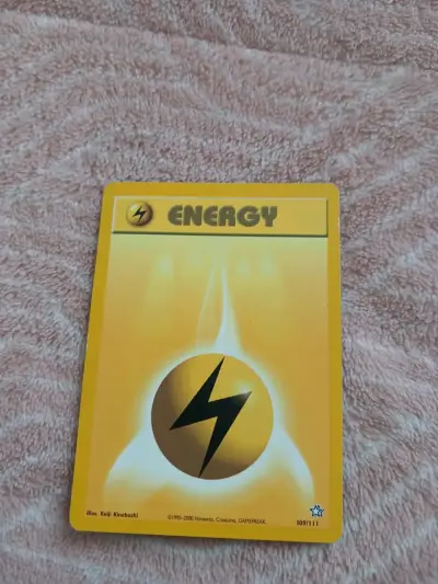 Carta de energía  Pokémon 1era edición - miniatura 2