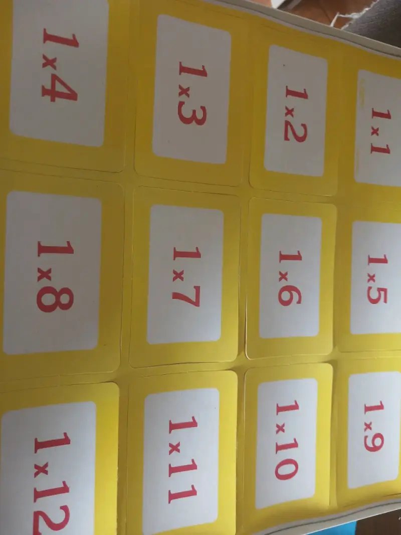 Juego educativo Multiplycards para aprender multiplicación - 2