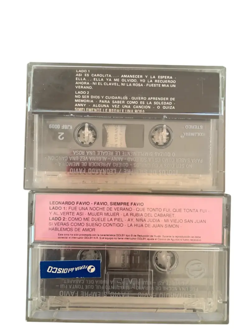 Cassettes de Leonardo Favio Ídolos de Siempre - 2