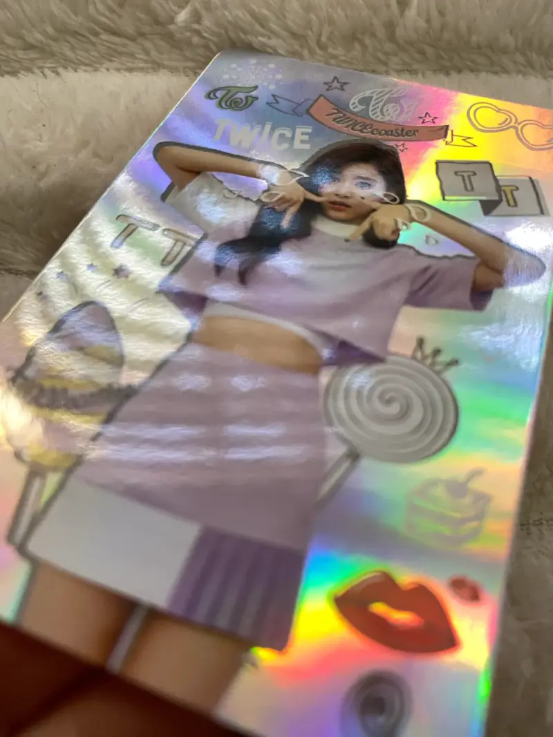 Photocard holográfica tzuyu Twicecoaster lane 1 🎀 - 3