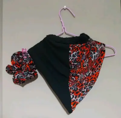 CONJUNTO DE BANDANA MAS SCRUNCHIE - miniatura 4