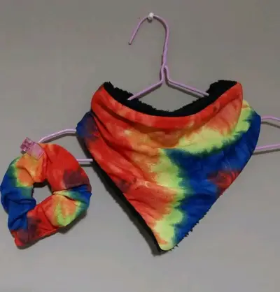 CONJUNTO DE BANDANA MAS SCRUNCHIE - miniatura 5