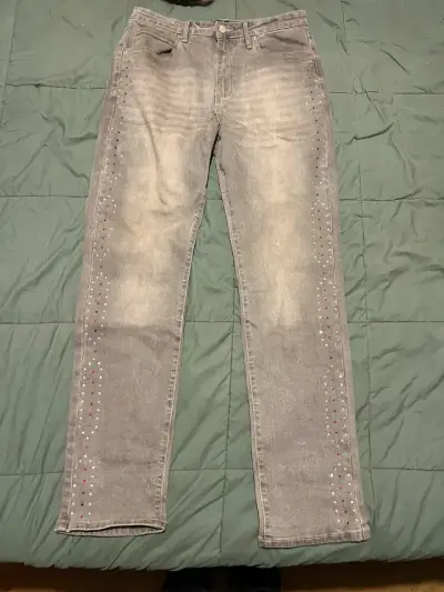 Jeans grises Fashion Nova - miniatura 2