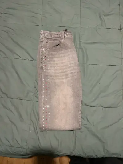 Jeans grises Fashion Nova - miniatura 3