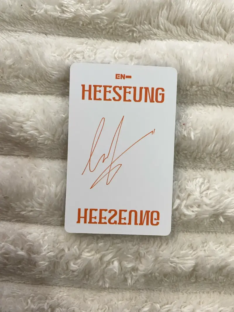 Photocard holografica heeseung dimension dilemma ✨ - 2