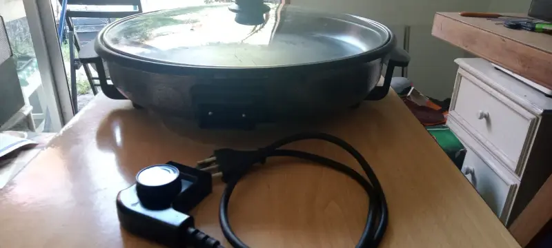 Cacerola eléctrica para pizza Eurosun 1500W - 6