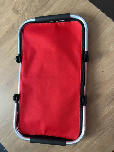 Cesto térmico plegable rojo - miniatura 6