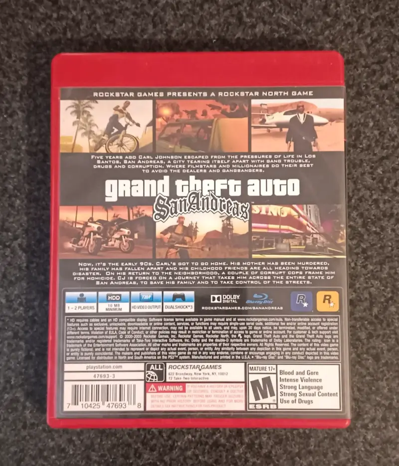 Grand Theft Auto: San Andreas para PS3 - 2