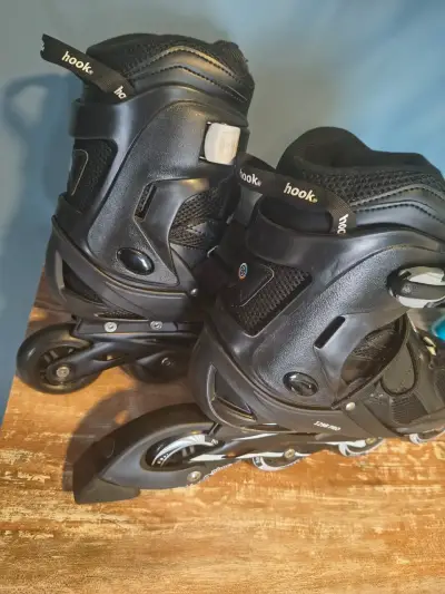 Patines Hook en línea negros 129B Pro - miniatura 2