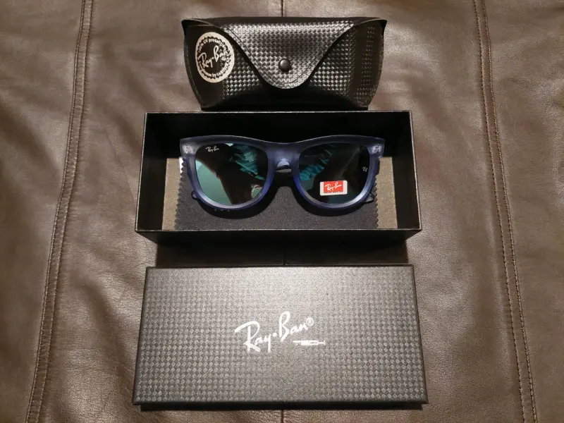 Gafas de sol Ray-Ban azul - 4