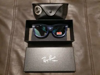 Gafas de sol Ray-Ban azul - miniatura 4