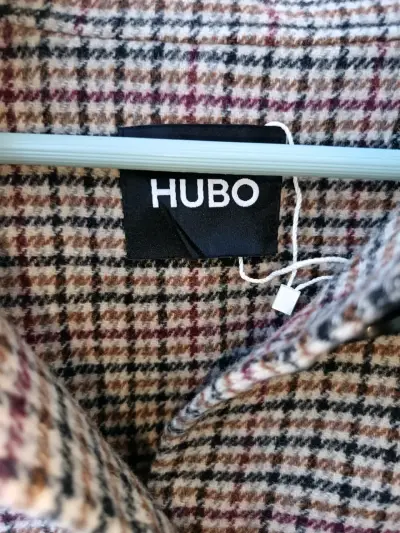Chaqueta a cuadros Hubo para mujer - miniatura 2