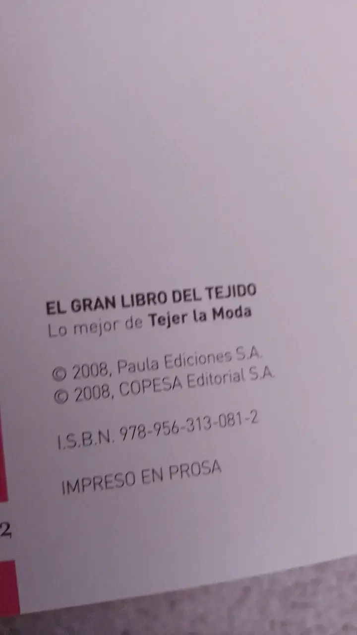 Colección de libros El Gran Libro del Tejido - 2