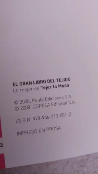 Colección de libros El Gran Libro del Tejido - miniatura 2
