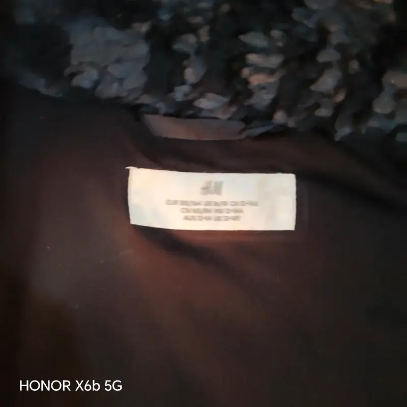Chaqueta peludo gris C/ bolsillo cierreTALLA 14-15 - 2