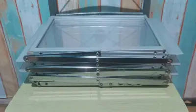 Estante plegable de metal para exhibición - miniatura 4