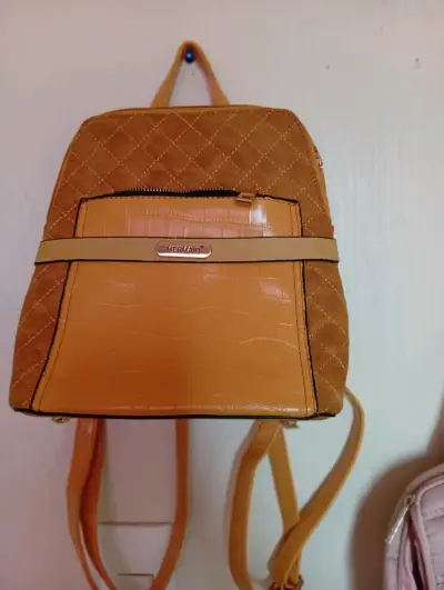 Mochila rosada acolchada Index nueva - miniatura 2