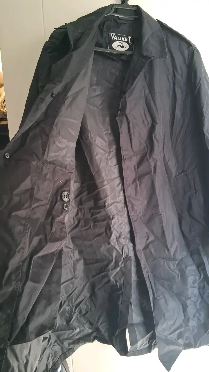 Abrigo negro Valiant para hombre - 2