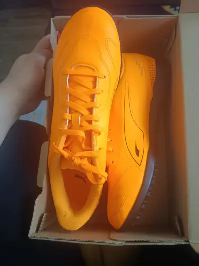 Zapatillas deportivas naranjas Puma - miniatura 1
