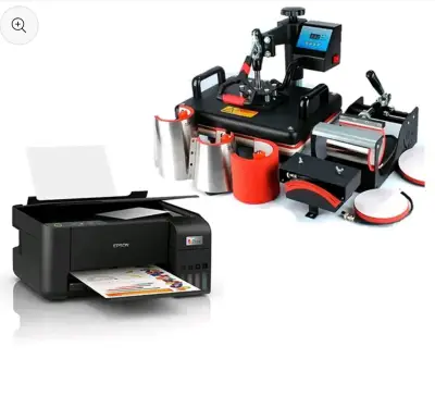 Impresora Epson con máquina de sublimación - miniatura 1
