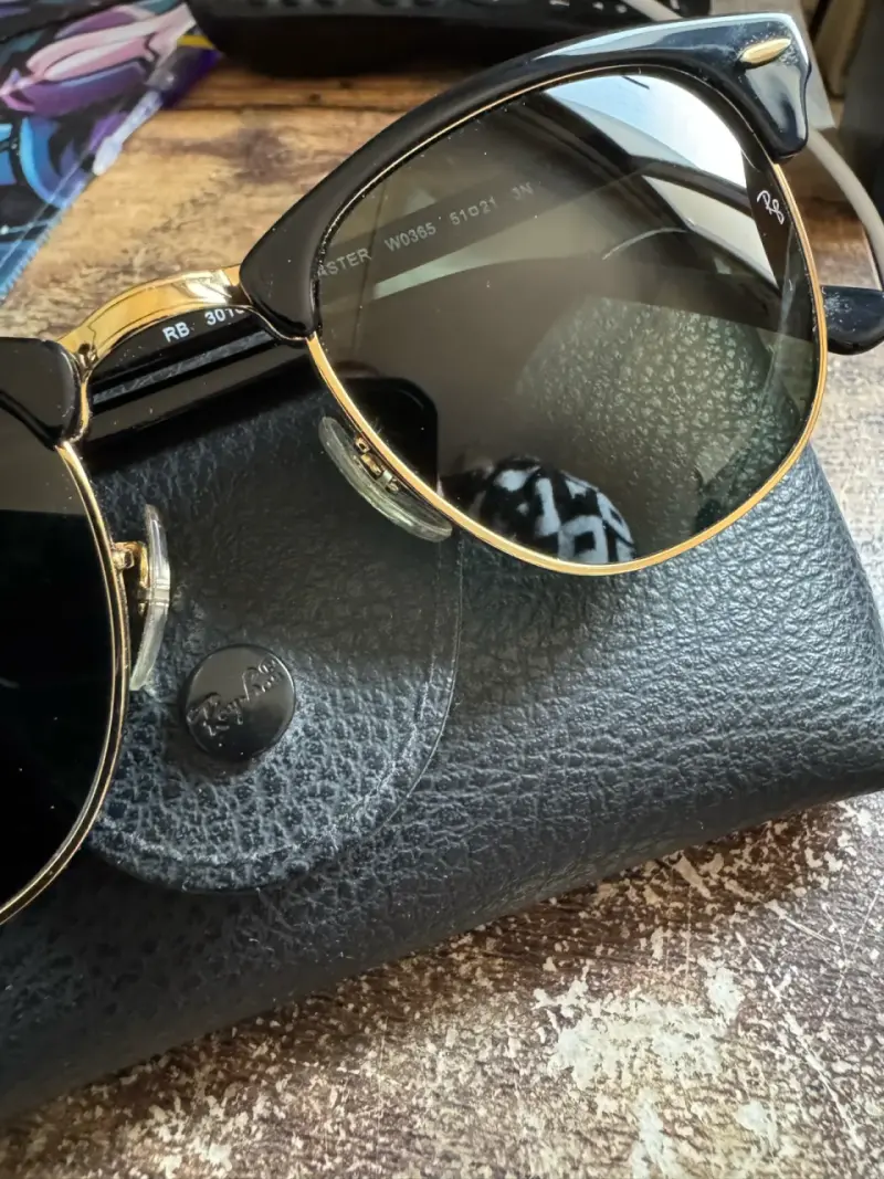 Gafas de sol Ray-Ban Clubmaster negras - 2