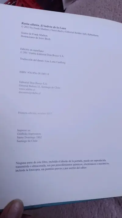 Libro infantil Ratón Olfatón El ladrón de la Luna - miniatura 2