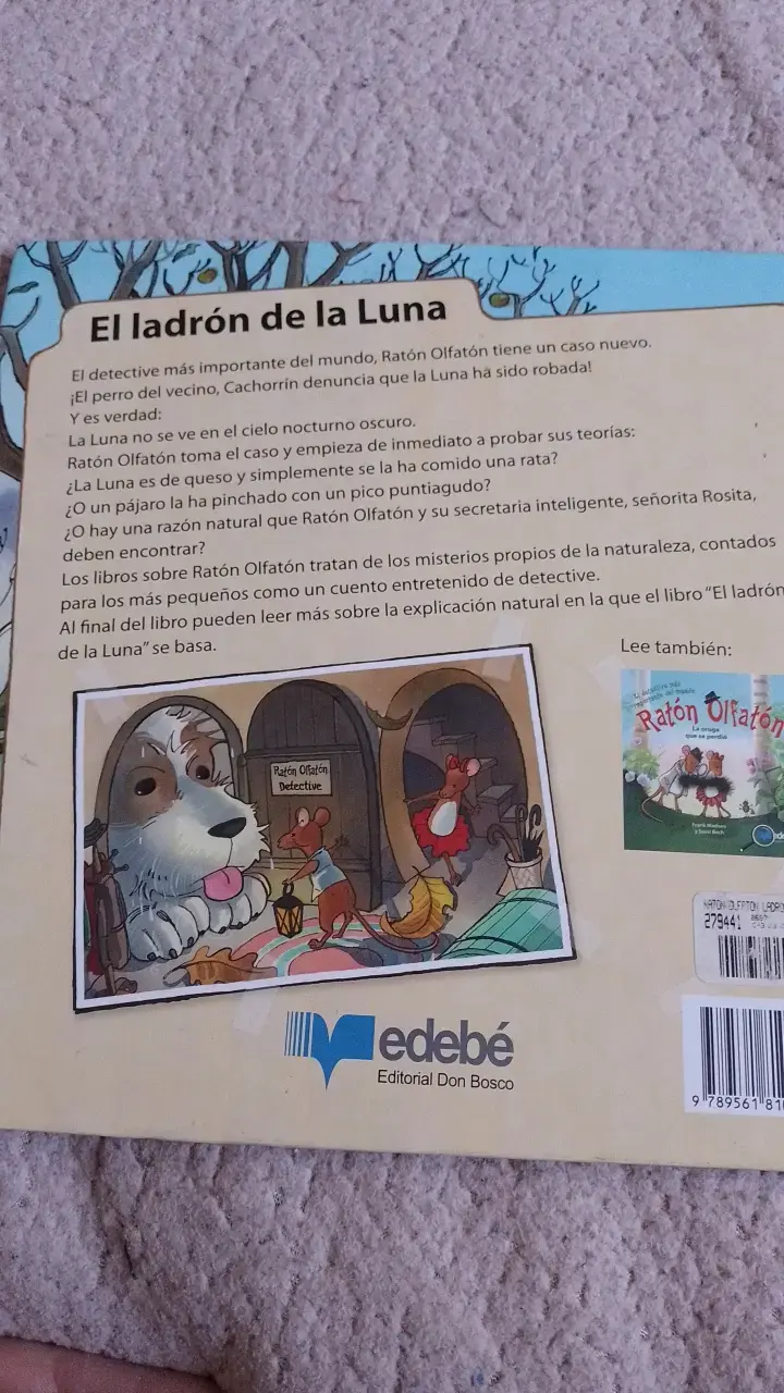Libro infantil Ratón Olfatón El ladrón de la Luna - 4