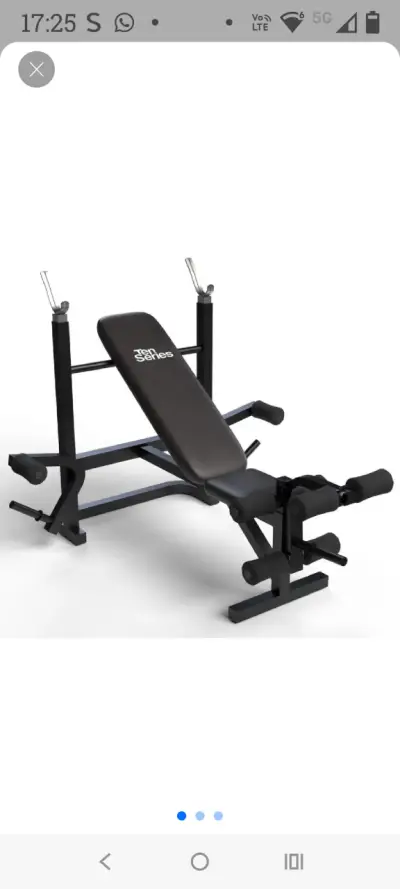 Banco de pesas ajustable Ten Series - miniatura 1
