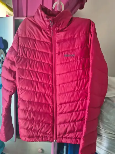 Chaqueta acolchada Marmot fucsia para mujer - miniatura 1