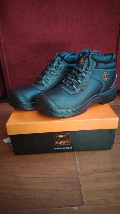 Botas de seguridad Buffalo negras - miniatura 1