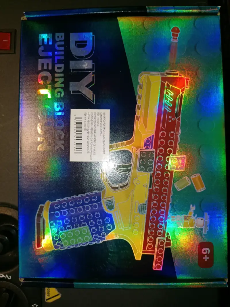 Pistola lego de bloques de construcción para niños - 2