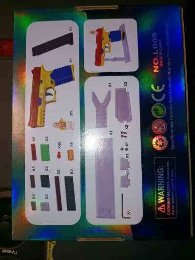 Pistola lego de bloques de construcción para niños - miniatura 3