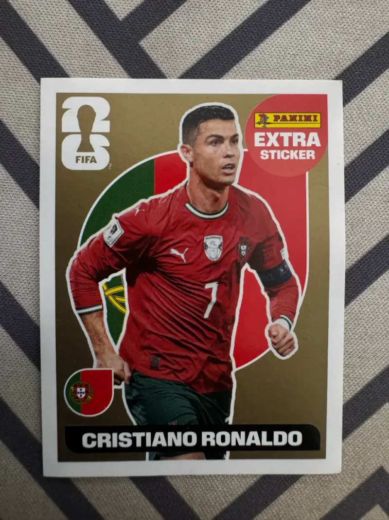Lámina Panini FIFA 2022 Cristiano Ronaldo - 1