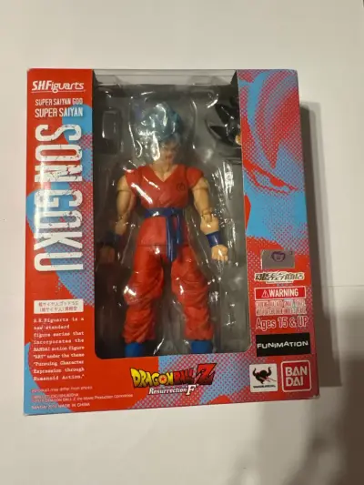 S.H.Figuarts Súper Saiyan God Super Son Goku - miniatura 1