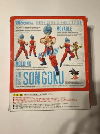 S.H.Figuarts Súper Saiyan God Super Son Goku - miniatura 2