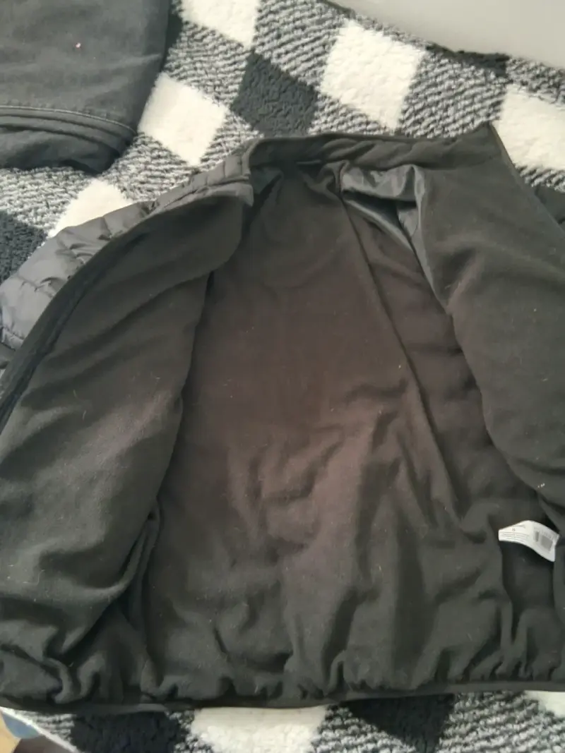 Chaqueta acolchada negra para hombre - 3