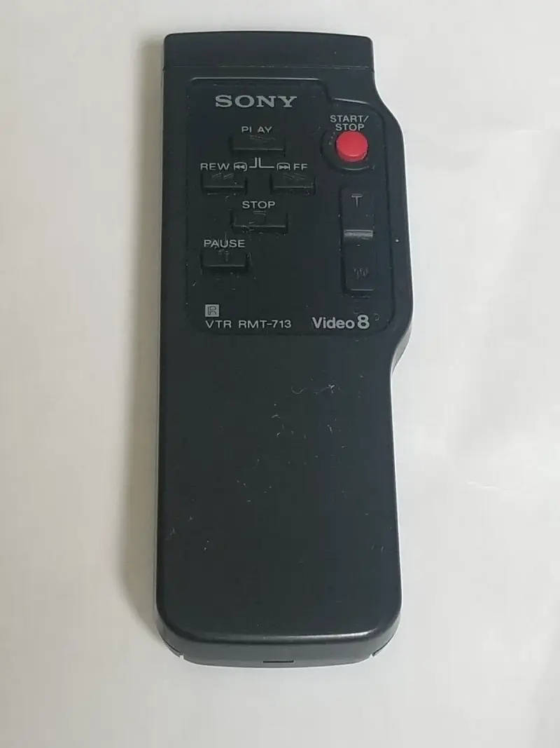 Control remoto Sony VTR RMT-713 Video8 - 3