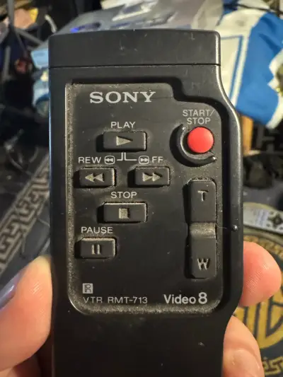 Control remoto Sony VTR RMT-713 Video8 - miniatura 4
