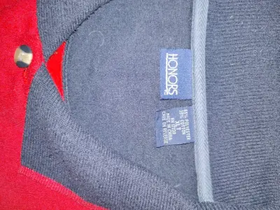 Poleron honors rojo azul y gris - miniatura 3