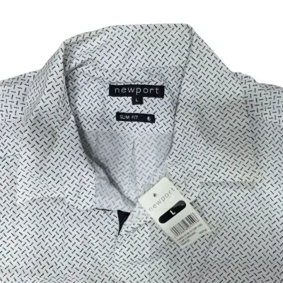 Camisa Newport blanca de manga larga - miniatura 3