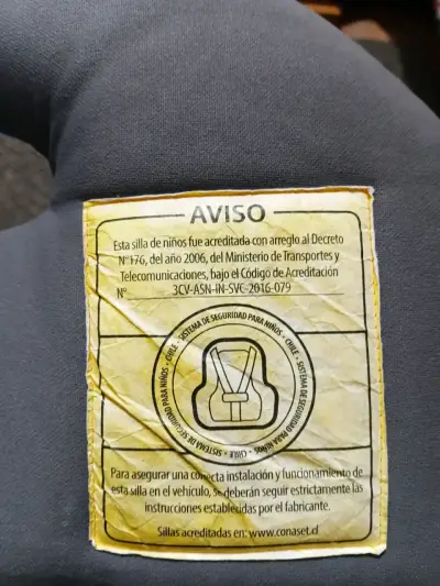 Asiento elevador Infanti azul y gris - miniatura 3