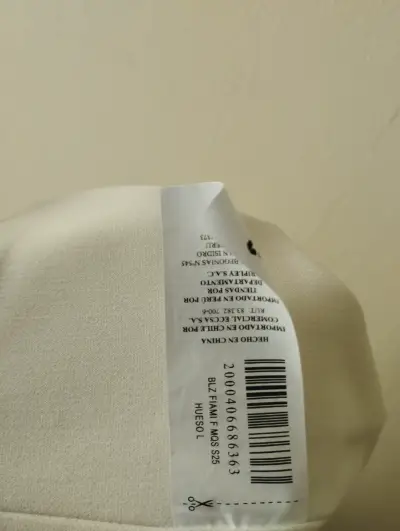 Gilet Blazer Sin Mangas Marquis Color Hueso - miniatura 4